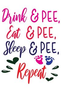 Drink and Pee, Eat and Pee, Sleep and Pee, Repeat