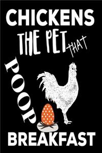 Chickens The Pet That POOP Breakfast