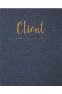 Client Profile Tracker Book