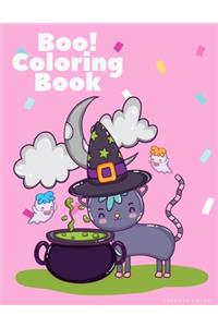 Boo! Coloring Book