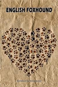 English Foxhound Notizbuch für Hundehalter