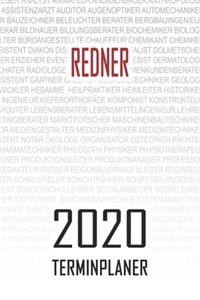 Redner - 2020 Terminplaner