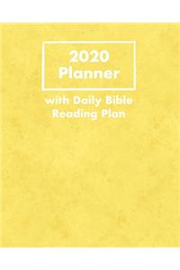 2020 Planner with Daily Bible Reading Plan