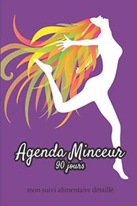 Agenda minceur 90 jours - mon suivi alimentaire détaillé