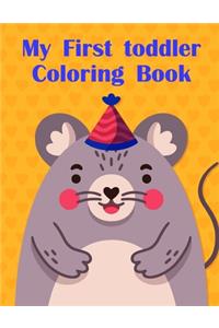 My First toddler Coloring Book