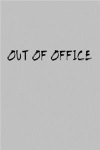 Out of Office Travel Meme Notebook
