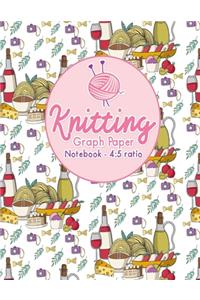 Knitting Graph Paper Notebook - 4