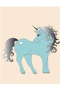 Unicorn Handwriting Notebook