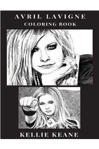 Avril LaVigne Coloring Book