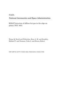 Rosat Detection of Diffuse Hot Gas in the Edge-On Galaxy Ngc 4631