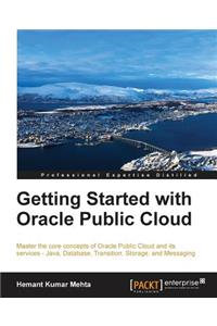 Getting Started with Oracle Public Cloud
