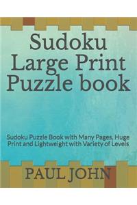 Sudoku Large Print Puzzle book