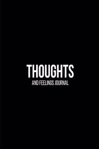 Thoughts and Feelings Journal - Black
