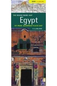 A Rough Guide Map Egypt