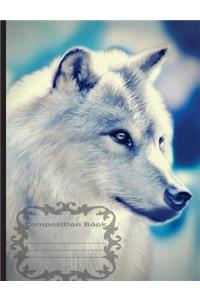 White Wolf Composition Notebook