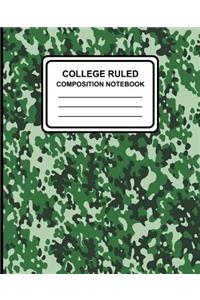 College Ruled Composition Notebook