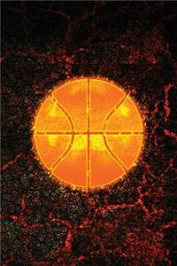 Monogram Basketball Notebook