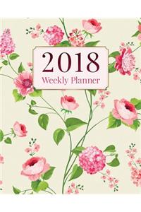 2018 Academic Planner Weekly and Monthly