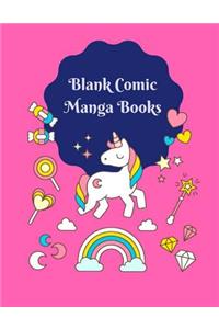 Blank Comic Manga Books