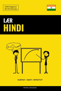 Lær Hindi - Hurtigt / Nemt / Effektivt