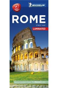 Michelin Rome City Map - Laminated