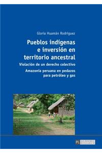 Pueblos indígenas e inversión en territorio ancestral