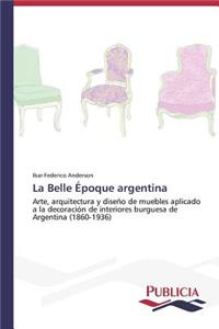 Belle Époque argentina