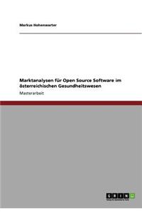 Marktanalysen für Open Source Software im österreichischen Gesundheitswesen