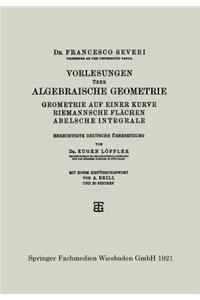 Vorlesungen Über Algebraische Geometrie