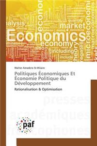 Politiques Économiques Et Économie Politique Du Développement