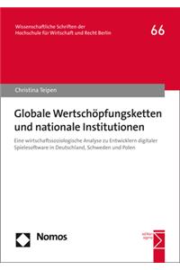 Globale Wertschopfungsketten Und Nationale Institutionen