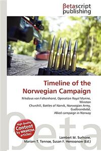 Timeline of the Norwegian Campaign