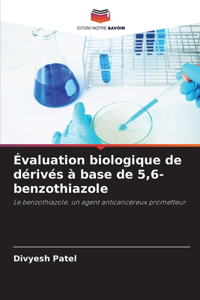 Évaluation biologique de dérivés à base de 5,6-benzothiazole