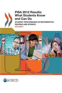 Pisa 2012 Results: What Students Know and Can Do: Student Performance in Reading, Mathematics, and Science