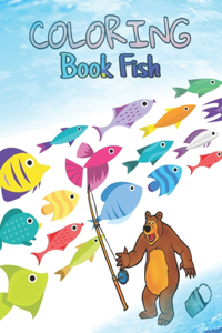 Coloring Book Fish