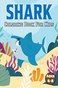 Shark Coloring Book for Kids