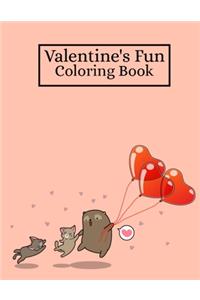 Valentine's Fun Coloring Book