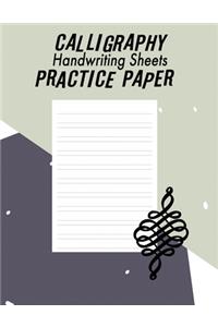Calligraphy Handwriting Paper For Beginner Practice