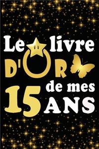 Le Livre d'Or de mes 15 ans