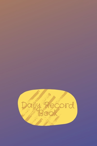 Daily Record Book