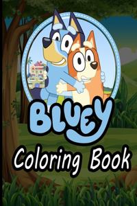 Bluey Coloring Book