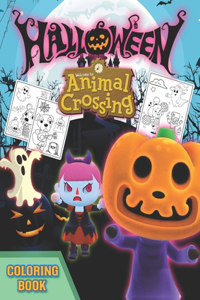 Animal Crossing Halloween Coloring Book