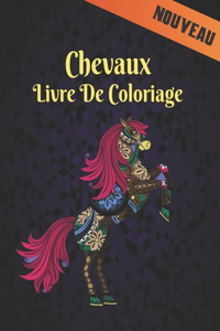 Livre de Coloriage Chevaux