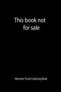 Monster Truck Coloring Book