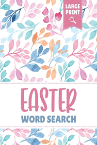 Easter Word Search Large Print