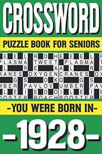 Crossword Puzzle Book For Seniors