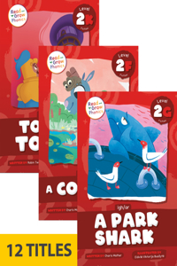 Read and Grow Phonics Fiction Level 2 (Set of 12)
