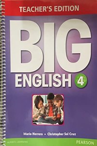 Big English 4 Teacher's Edition