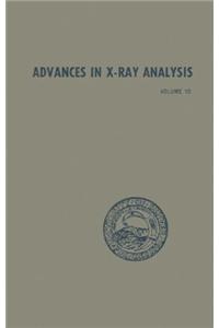 Advances in X-Ray Analysis