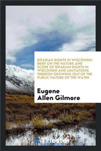 Riparian Rights in Wisconsin